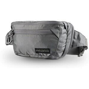 Tactical Men's Fanny Pack w/Adjustable Waist Belt, Zippered Pockets, Compact